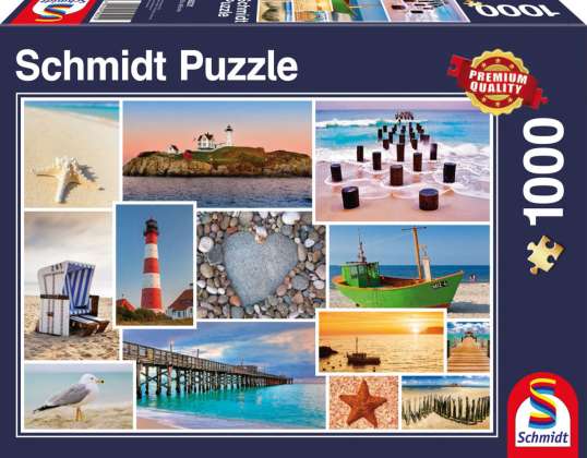 Aan zee - 1000 stukjes puzzel