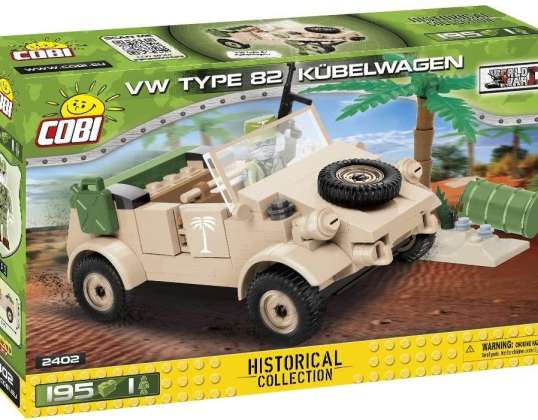Cobi 2402 - Будівельні іграшки - VW Type 82 Kubelwagen