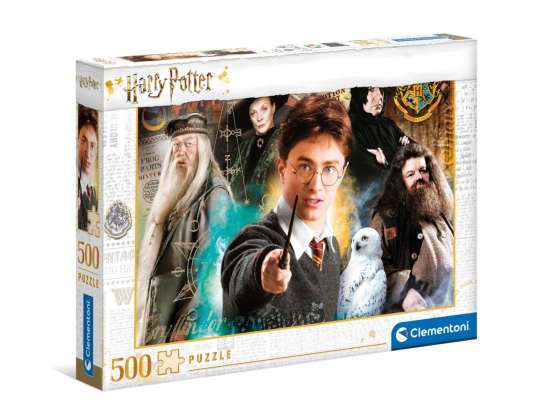 Clementoni 35083 - 500 stukjes puzzel - Harry Potter