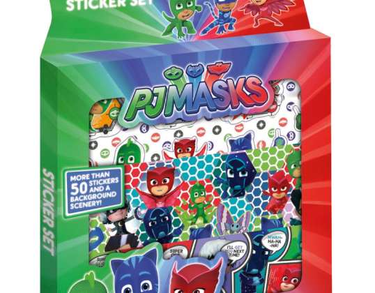 PJ Maskers - Stickerset met meer dan 50 stickers