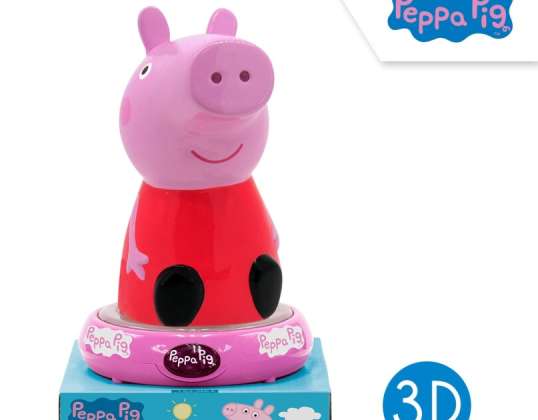 Peppa Pig - 3D-yölamppu