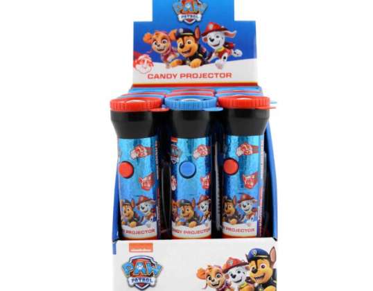 Paw Patrol - Proiettore Candy in mostra - 12 pezzi