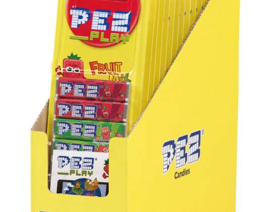 License Mix - PEZ refill - 12 pieces in the display