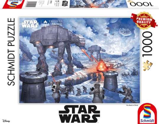 Lucas Film, Star Wars, The Battle of Hoth - 1000 pieces puzzle