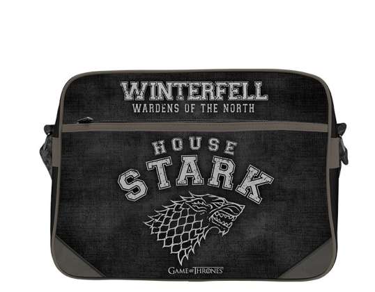 GRA O TRON - Torba kurierska/torba na ramię "House Stark"