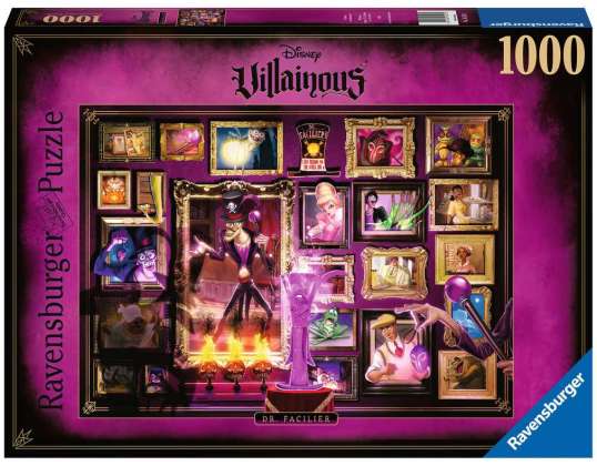 Ravensburger 16523 - Disney Villainous - Dr. Facilier - Puzzle - 1000 kusů