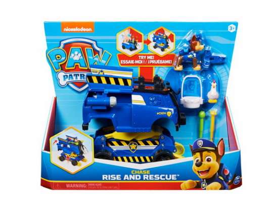 Spin Master 41518 - Paw Patrol Chases Rise and Rescue Transformable Toy Car
