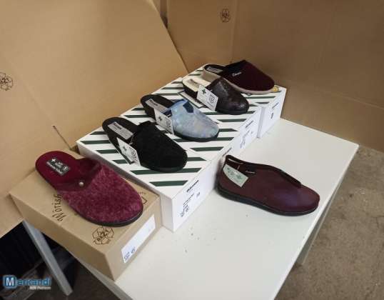 Remnants Mix Clothing Shoes Slippers Made in Germany MSRP 8300€