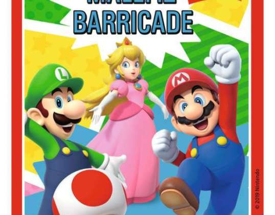 Ravensburger 20529 - Prinesite skupaj igro Super Mario: Malefiz barikada
