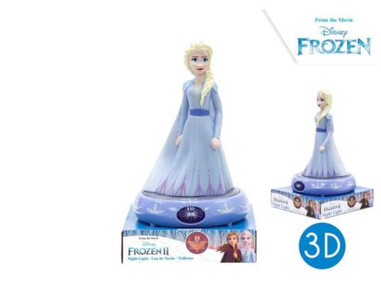Disney Frossen 3D natlampe Elsa