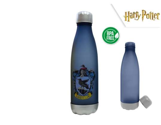 Harry Potter - Plastic Water Bottle Ravenclaw 650ml / Soft Touch Bottle