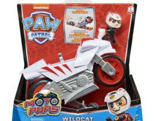 Spin Master 36196   Paw Patrol Moto Pups Wildcats Motorrad mit Spielfigur