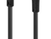 L BRNO Kabel Osvětlení rychlé nabíjení USB A černý 2A 100 cm