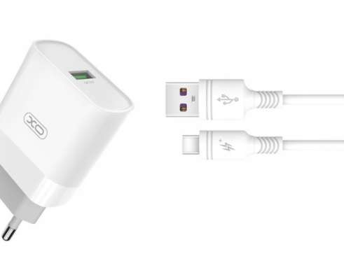 L BRNO USB зарядно за стена кабел за бързо зареждане тип c