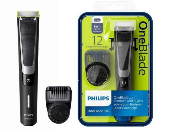 PHILIPS ONEBLADE PRO QP6510/20 barbering i 12 LENGDE