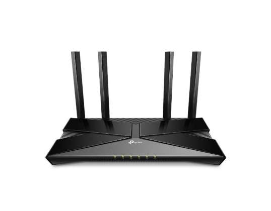 Ασύρματος δρομολογητής TP-LINK Τοξότης AX20 διπλής ζώνης Gigabit Ethernet (2.4GHz / 5GHz) Μαύρος
