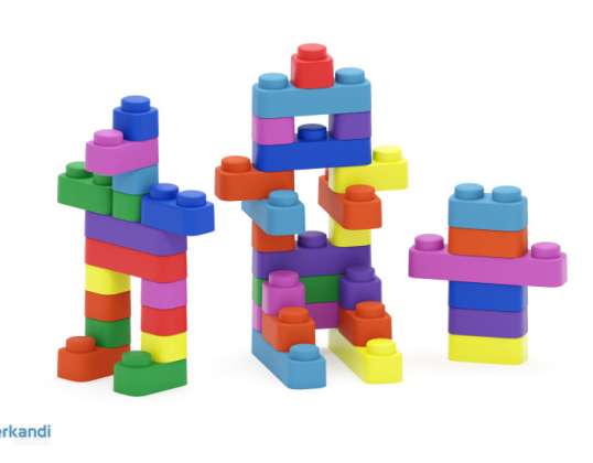 Blocs souples et sûrs 42 pcs BESTSELLER ! Première expérience de construction 3+