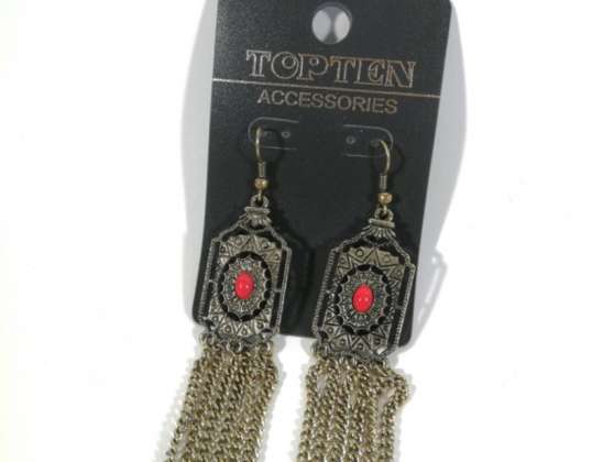 Set of earrings, € 0,19/pc, brand new, with label, retail minimum € 3,99