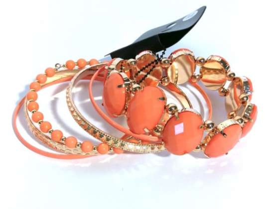 6 bangles as set, € 0,19/pc. new, with label, retail price at least € 3,99