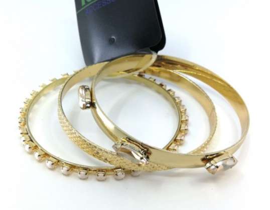 3 bangles as set, € 0,19/pc., new, with label, retail at least € 3,99