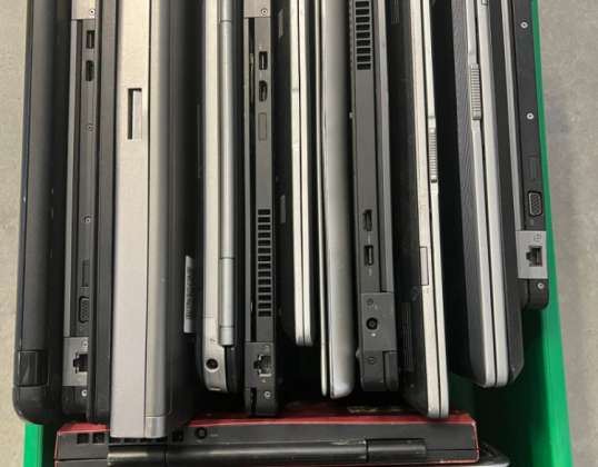 Mogelijkheid tot bulkaankoop: 66 geassorteerde C-klasse laptops met gedetailleerde conditierapporten