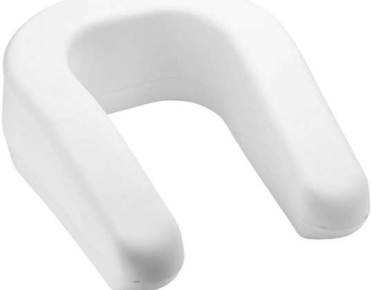 Белое мягкое сиденье для унитаза Comfortseat - прочная конструкция из 100% пластика, EAN 8718885919240