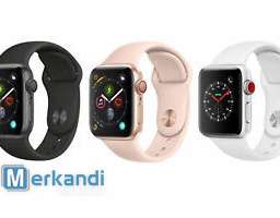 Apple whatch Series 4 44mm GPS  161€ gebruikt met riem en oplader