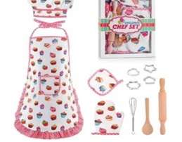 Kitchen set cooking apron accessories