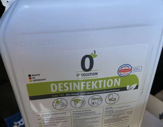 o3-Solution Disinfectant Without alcohol Special price MHD