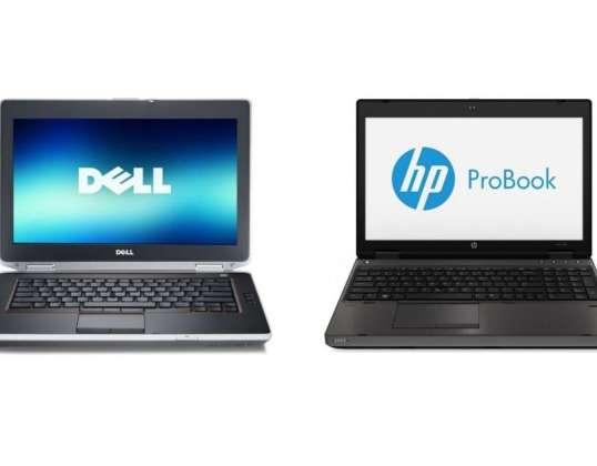 Daug DELL ir HP kompiuterių - Refurbished B - 10 vnt