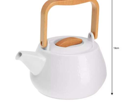 Porceliano arbatos puodelis - 1.2L talpa, Kaselis 93563