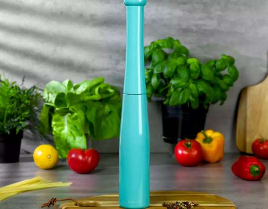 Turquoise Salt/Pepper Mill - Kassel 93579