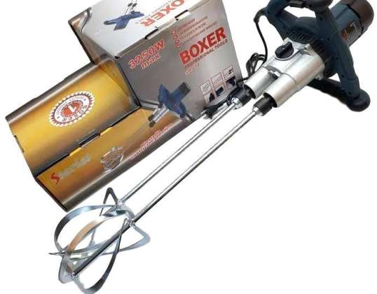 Mezclador doble de pintura y concreto Boxer S-series - 3250 W - Incl.