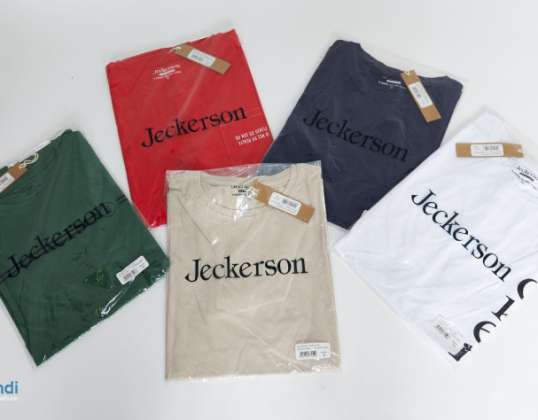 Jeckersoni meeste T-särgi 10-pakiline komplekt jaemüüjatele - mitmekülgne ja mugav riietus