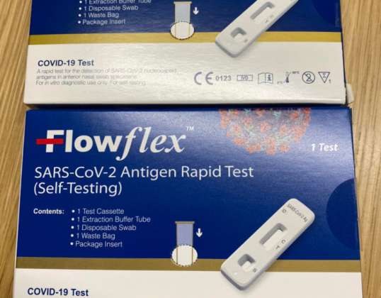 Domácí testovací soupravy Flowflex COVID 19 Antigen