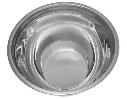 Kinghoff Stainless Steel Bowl 24cm - Durable and Easy-Care Kitchenware for Wholesale