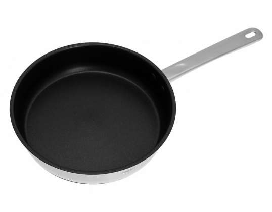 Сковорода Kinghoff из эмалированной стали 24 см - Индукционная посуда, совместимая с посудой и пригодная для мытья в посудомоечной машине