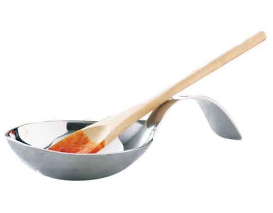 Durable Stainless Steel Spoon Stand - KINGHoff, Elegant Design with Secure Long Handle
