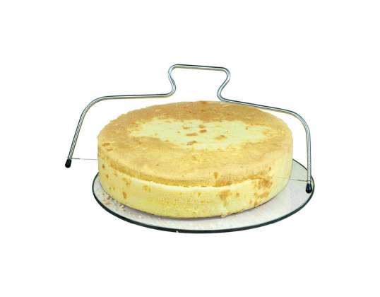 Kinghoff Steel Cake Cutter - прецизионный инструмент для нарезки тортов и бисквитов