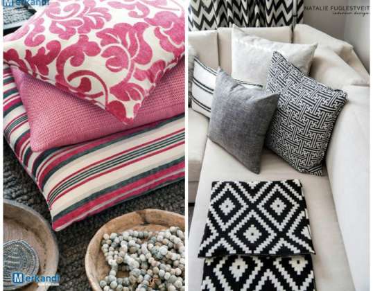 Home textiles - branded pillows, pillowcases, bedding, rugs SALE