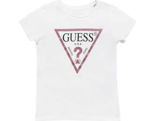 Остатки Детские футболки Guess - 5 моделей на выбор, размер 4-14 лет, девочки и мальчики, 5 цветов