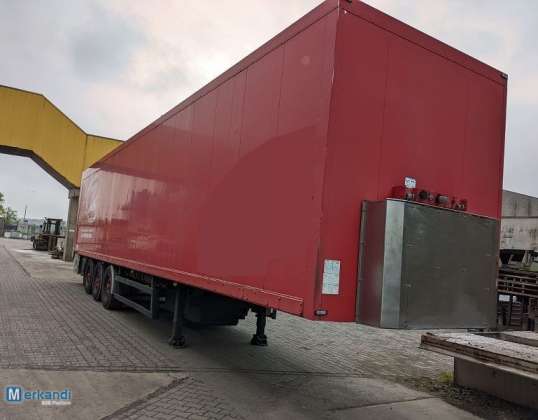 Auktion: Koffer Auflieger mit Speed Loader Verladesystem