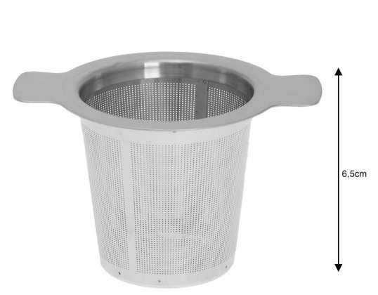 Thee-infuser, staal, Ø7,5cm Kinghoff