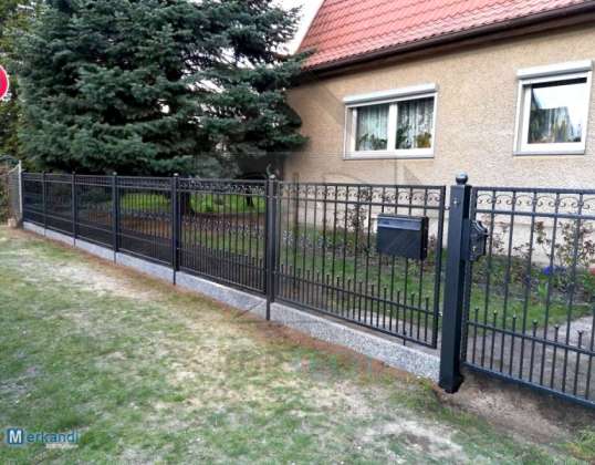 Fence fence system gate sliding gate fence system made of steel