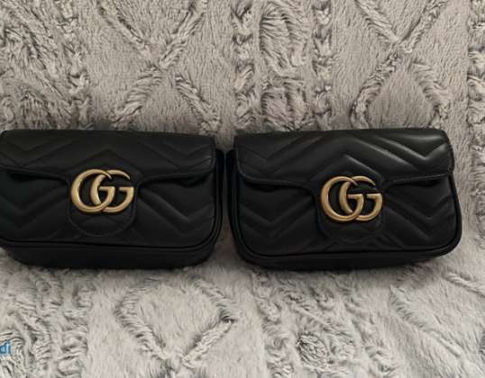 Original Gucci Woman Bag Black designer bags 50% off the RRP