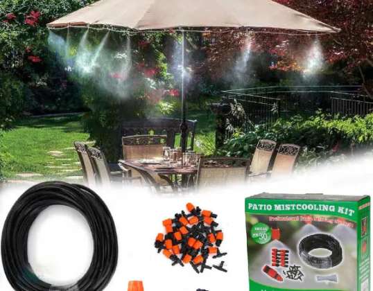 10M TUIN WATERGORDIJN MIST, SPRINKLER SKU: 348-E (voorraad in Polen)