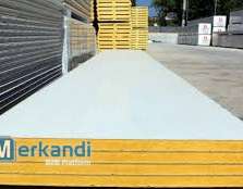 Polyurethane Insulating Facade Panel - Width 1000 mm - Colour RAL 9002