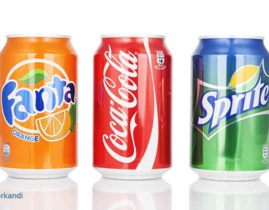 Coca-Cola Classic - Soft Drink - Fanta - Coca Cola Zero - Coca Cherry | Red Bull - Coca Vanilla | Fanta Orange, Fanta Lemon, Fanta Schokota, Fanta Exotic, Fuze Green Tea, Red