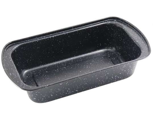 Mold, baking tray, black marble, 28x15x6,5cm Kinghoff