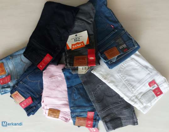 Lot de jeans levis femme